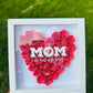9x9 Custom Paper Flower Shadowbox