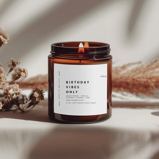 Birthday Vibes Candle