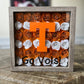 9x9 Custom Paper Flower Shadowbox