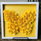 9x9 Custom Paper Flower Shadowbox